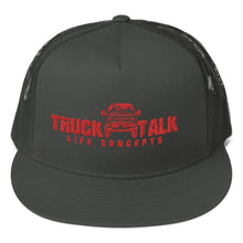 Load image into Gallery viewer, Trucker Cap Red &quot;TT&quot; Logo
