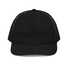 Load image into Gallery viewer, Trucker Cap Black &quot;TT&quot; Logo
