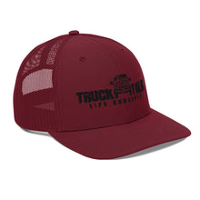 Load image into Gallery viewer, Trucker Cap Black &quot;TT&quot; Logo
