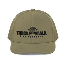 Load image into Gallery viewer, Trucker Cap Black &quot;TT&quot; Logo
