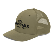 Load image into Gallery viewer, Trucker Cap Black &quot;TT&quot; Logo
